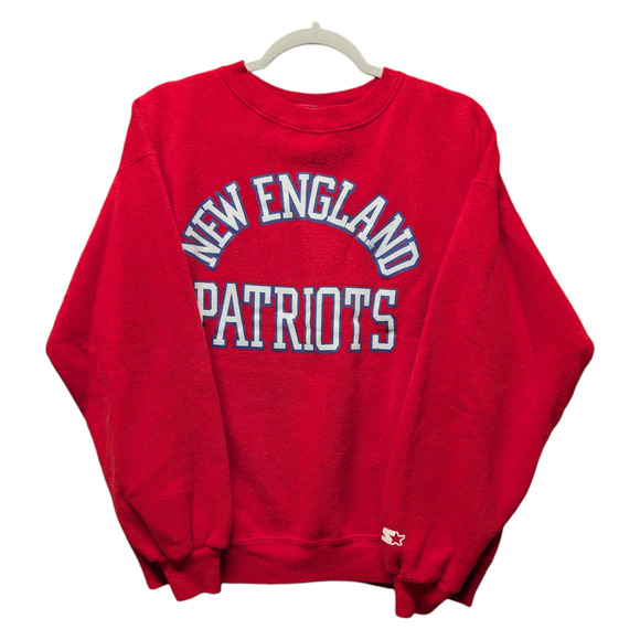 80s New England Patriots Starter Crewneck Sweatshirt - Picture 1 of 6